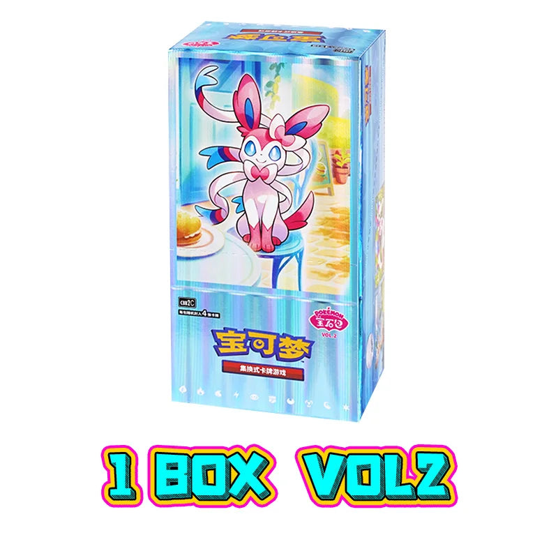 Original Gem Pack Vol 2 Cards Ptcg Card Scarlet and Violet Vol.2 Trading PTCG Bag Box Hi Deck Ibrahimovic Collection Toy Gift