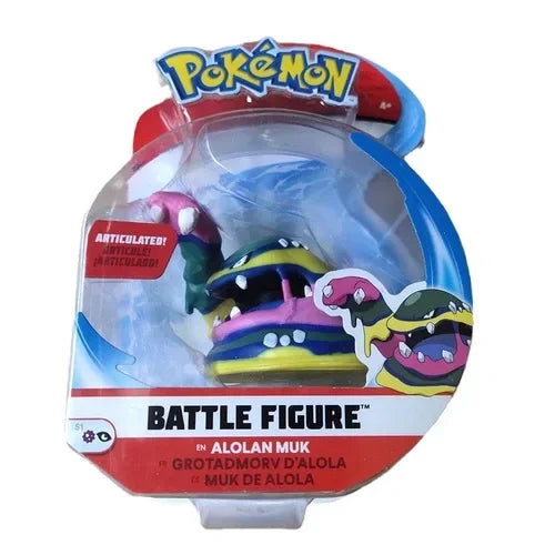 Pokemon WTC Pikachu Popplio Rowlet Litten Sandygast Muk Wobbuffet Metang Doll Gifts Toy Model Anime Figures Collect