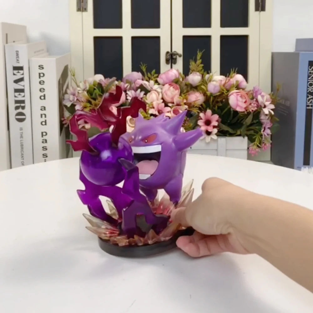 Pokemon Gengar Figures Model Toy Anime Pocket Elf Monster PVC Statue Collectible Doll Desktop Decorations Gifts For Kids Friend