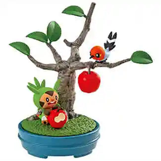 Original Re-Ment Pokemon Bonsai Collection 2 Little Four Seasons Story Vinyl Face Blind Box Toy Squirtle Ornaments Toys Gifts