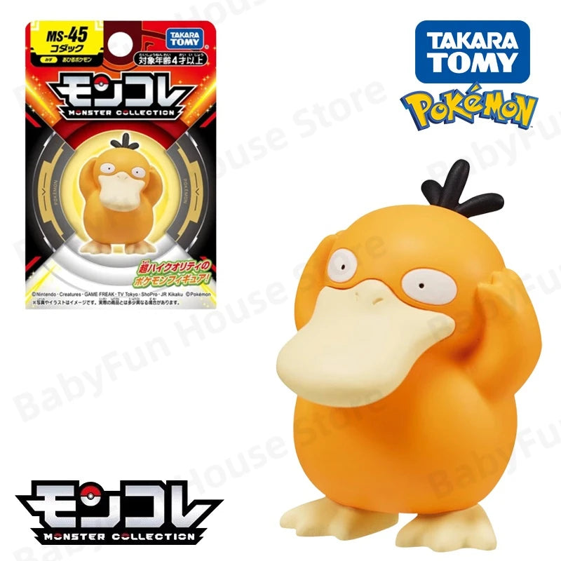 Original Takara Tomy Pokemon Figure Toy Snorlax Scream Tail Keldeo Lycanroc Poke Ball Pikachu Mimikyu Mewtwo Model Dolls Gifts