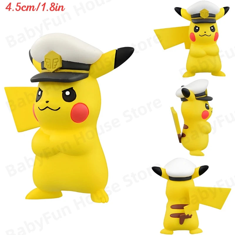 Original Takara Tomy Pokemon Figure Toy Snorlax Scream Tail Keldeo Lycanroc Poke Ball Pikachu Mimikyu Mewtwo Model Dolls Gifts