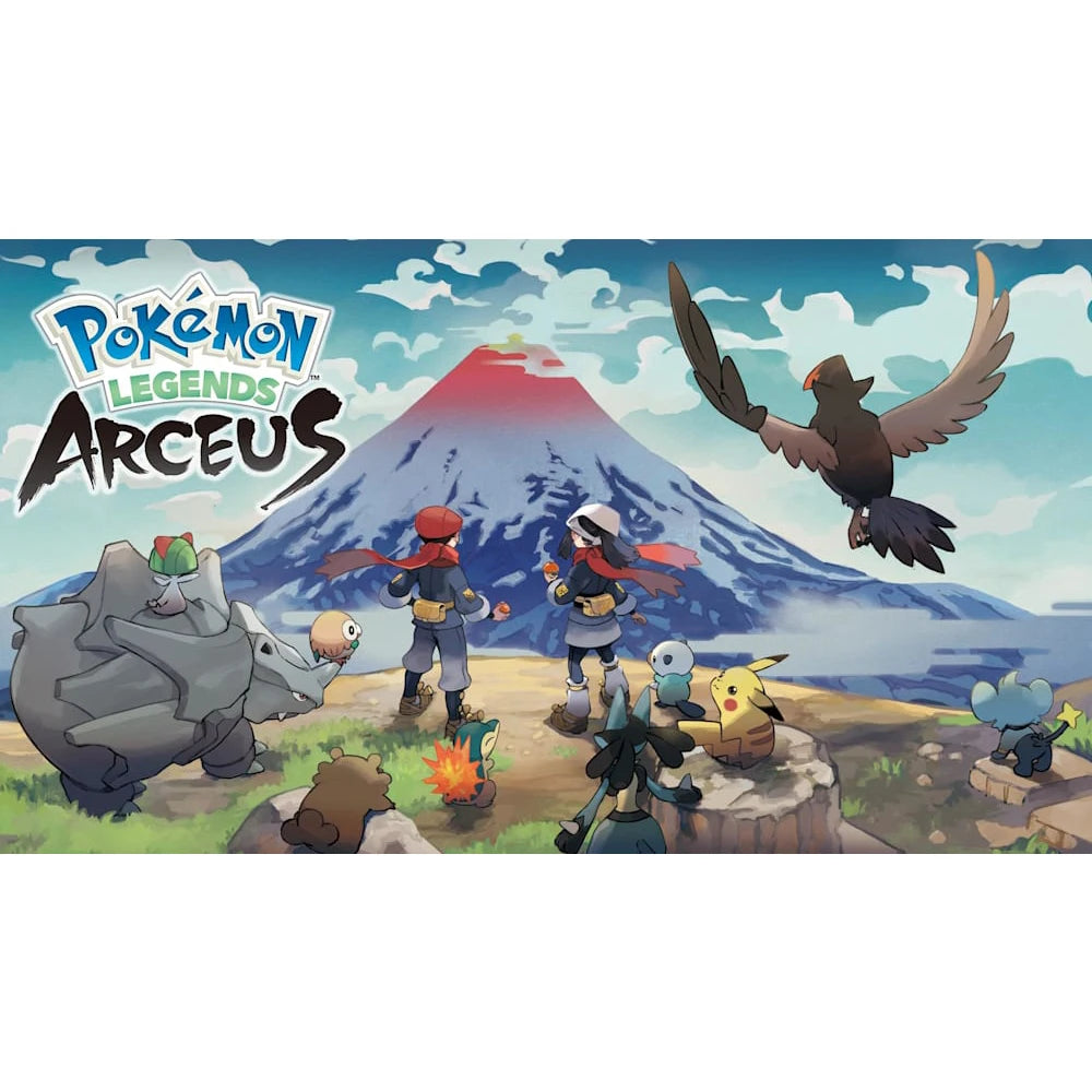 Nintendo Switch Game Deals Platformer Pokemon Legends Arceus Support 13 Languages TV Tabletop Handheld