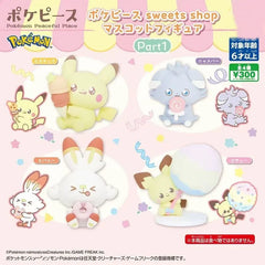 Anime Pokemon Gashapon Toys Sweets Shop Series 1 Pikachu Espurr Scorbunny Cartoon Figures Model Decoration Creative Gifts