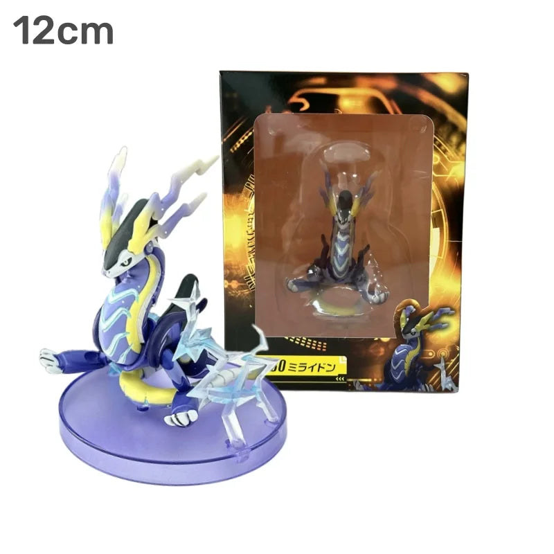 Pokemon Anime Model Toys Koraidon Miraidon Lugia Ho-oh Greninja Lucario Charizard Bulbasaur PVC Figures Cartoon Toys Kids Gifts