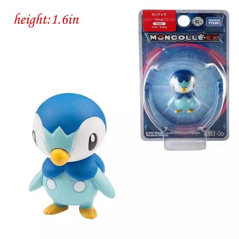 ORIGINAL Pokemon Anime Figure Toy Pikachu Gengar Charizard Dragonite Lucario Psyduck Eevee Cartoon Figurine Model  Decor Gift