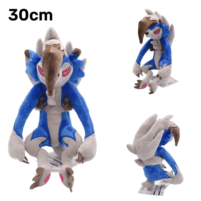 Pokemon Plush Toy Anime Character Dolls CharizardX&Y Eevee Greninja Lucanroc Lucario Rayquaza Gyarados Children's Plush Toy