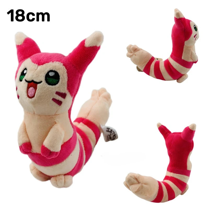 Pokemon Plush Toy Anime Character Dolls CharizardX&Y Eevee Greninja Lucanroc Lucario Rayquaza Gyarados Children's Plush Toy