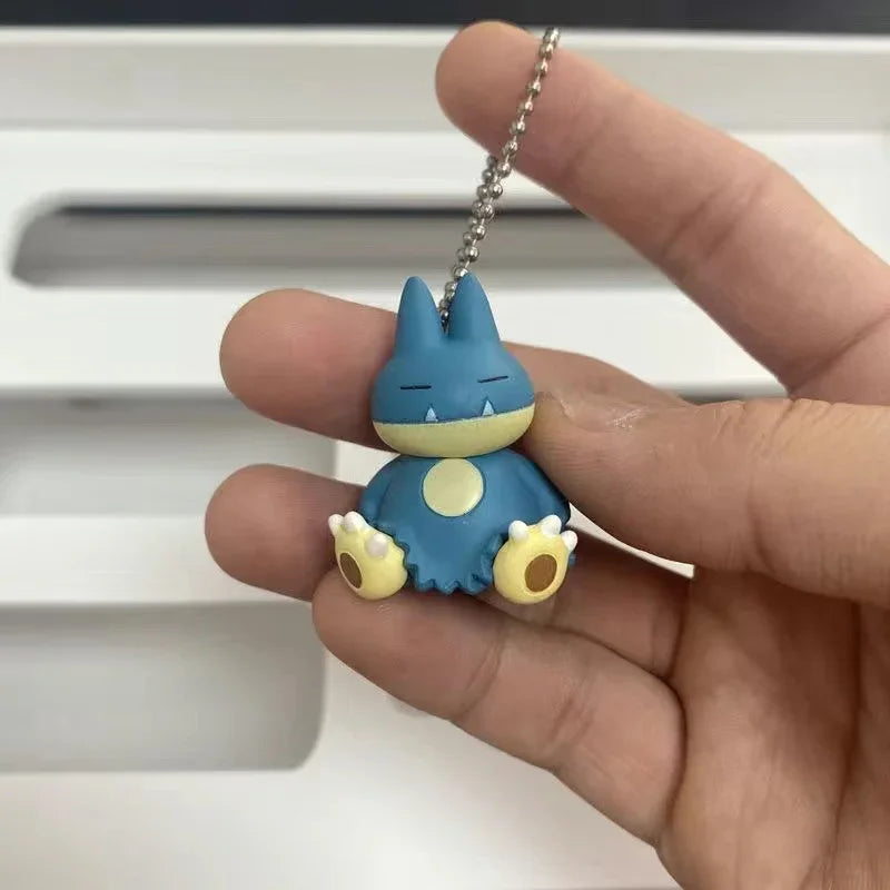 POKEMON Pikachu Piplup Snorlax Lucario Gardevoir Clefairy Shaymin Action Figures Cartoon Peripheral Pendant