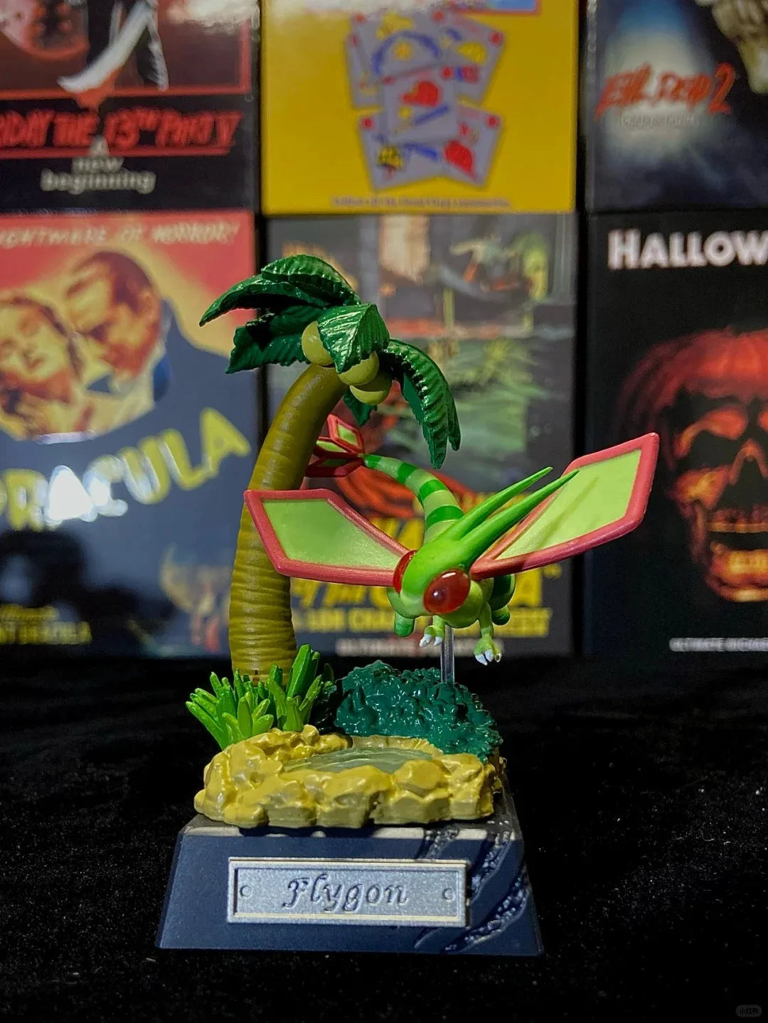 Original Re-Ment Pokemon Pocket Statue Dragon Type Dragonite Flygon Salamence Garchomp Goodra Dragapult Gift Toys