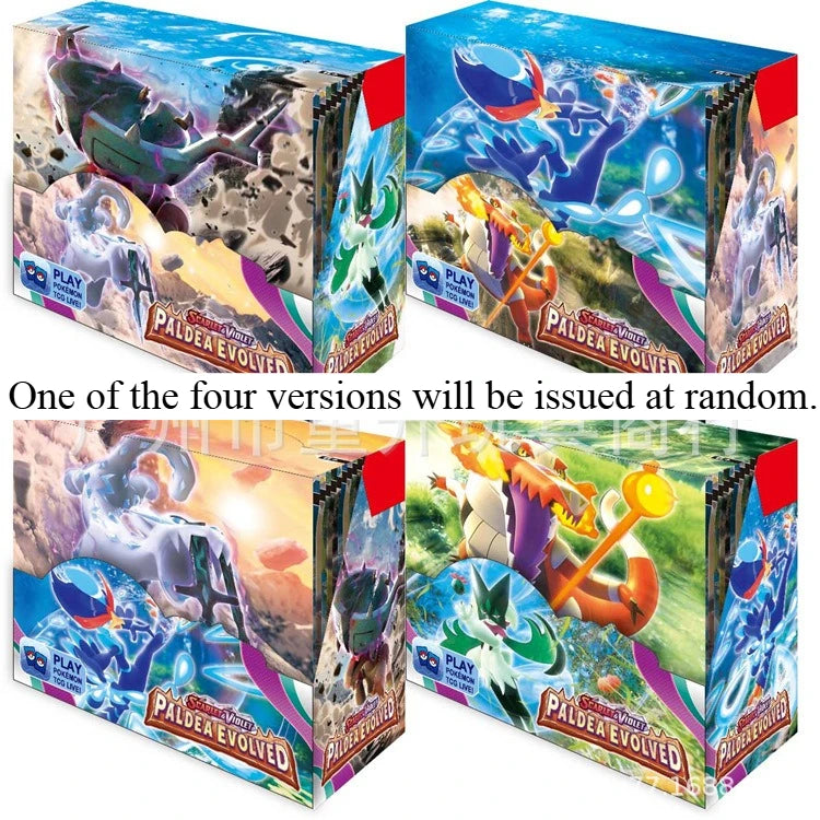 360pcs Pokémon Collection Game Card Booster Card Pack Sword and Shield Series Prismatic Evolutions - Toy Gift Flash Card