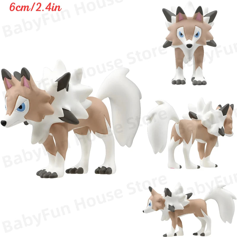 Original Takara Tomy Pokemon Figure Toy Snorlax Scream Tail Keldeo Lycanroc Poke Ball Pikachu Mimikyu Mewtwo Model Dolls Gifts