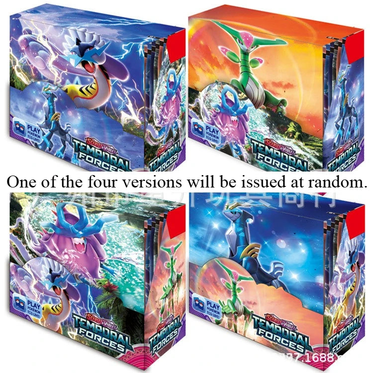 360pcs Pokémon Collection Game Card Booster Card Pack Sword and Shield Series Prismatic Evolutions - Toy Gift Flash Card