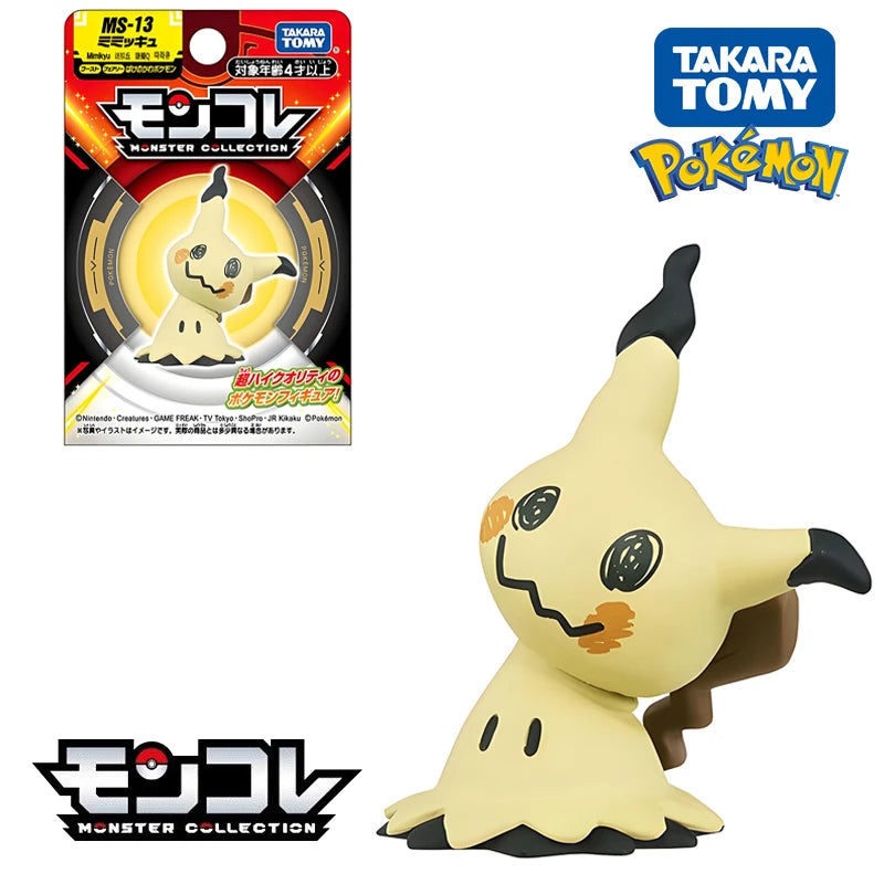 Original Takara Tomy Pokemon Venusaur Blastoise Charizard Figure Toys Anime Pikachu Umbreon Vaporeon Charcadet Model Dolls Gifts