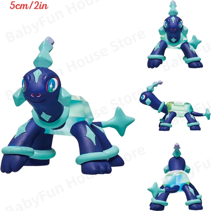 Original Takara Tomy Pokemon Figure Toy Snorlax Scream Tail Keldeo Lycanroc Poke Ball Pikachu Mimikyu Mewtwo Model Dolls Gifts