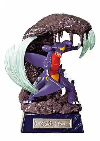 Original Re-Ment Pokemon Pocket Statue Dragon Type Dragonite Flygon Salamence Garchomp Goodra Dragapult Gift Toys