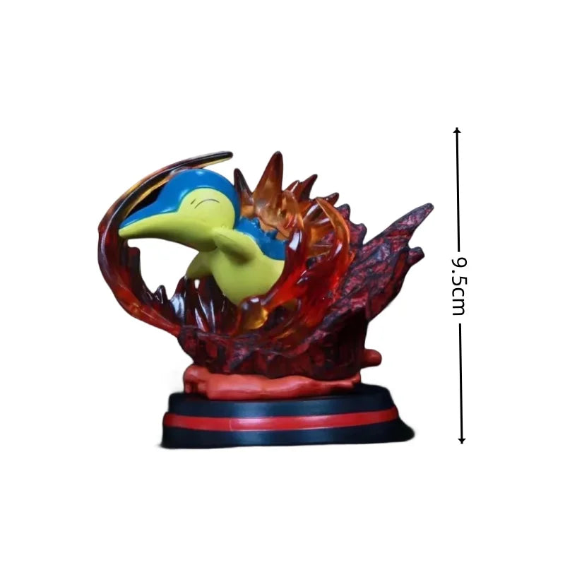 Pokemon Anime Model Toys Koraidon Miraidon Lugia Ho-oh Greninja Lucario Charizard Bulbasaur PVC Figures Cartoon Toys Kids Gifts