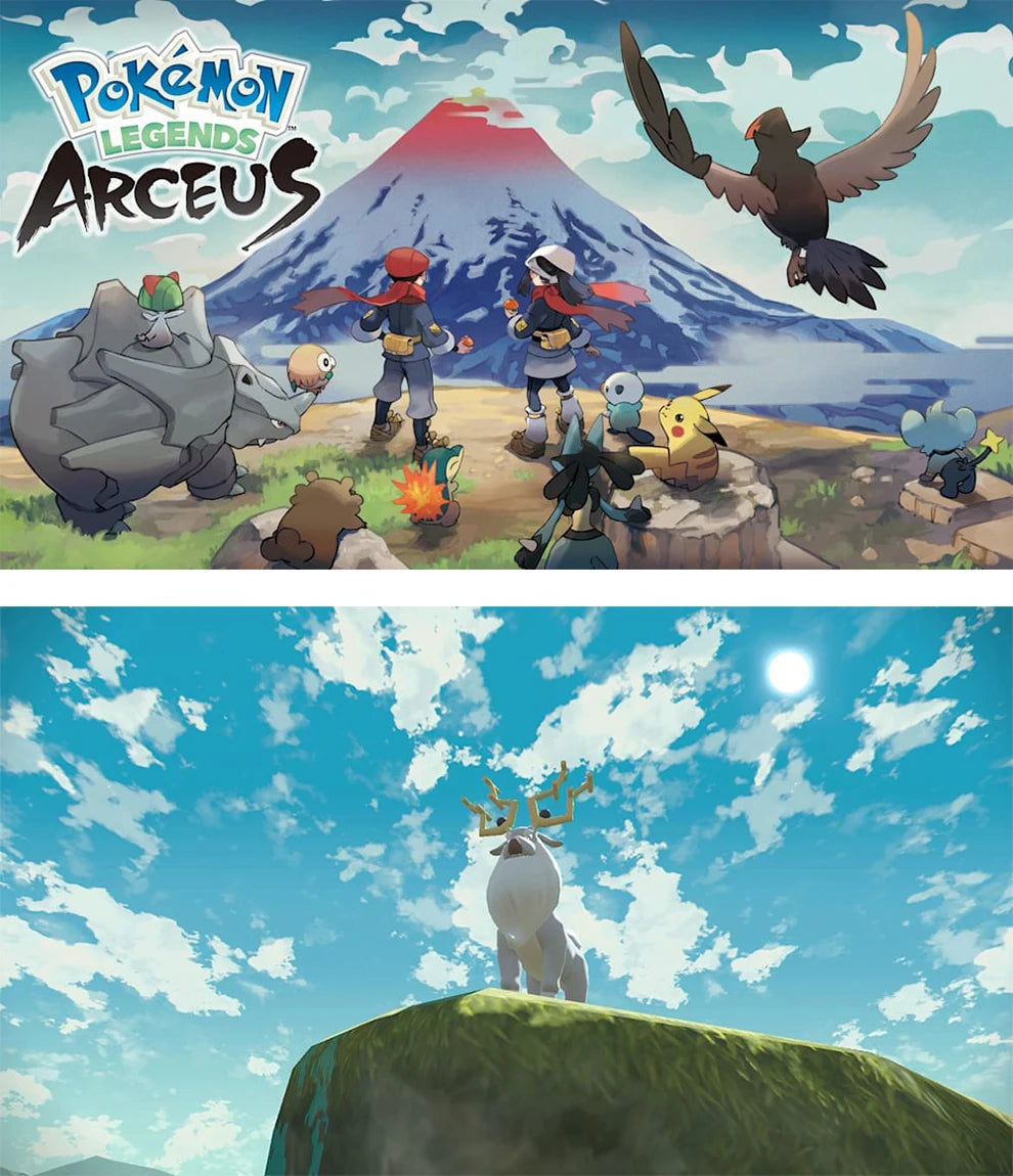 Nintendo Switch Game Deals Platformer Pokemon Legends Arceus Support 13 Languages TV Tabletop Handheld