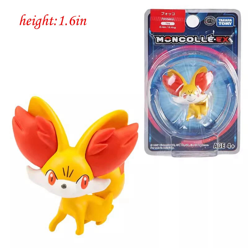 ORIGINAL Pokemon Anime Figure Toy Pikachu Gengar Charizard Dragonite Lucario Psyduck Eevee Cartoon Figurine Model  Decor Gift