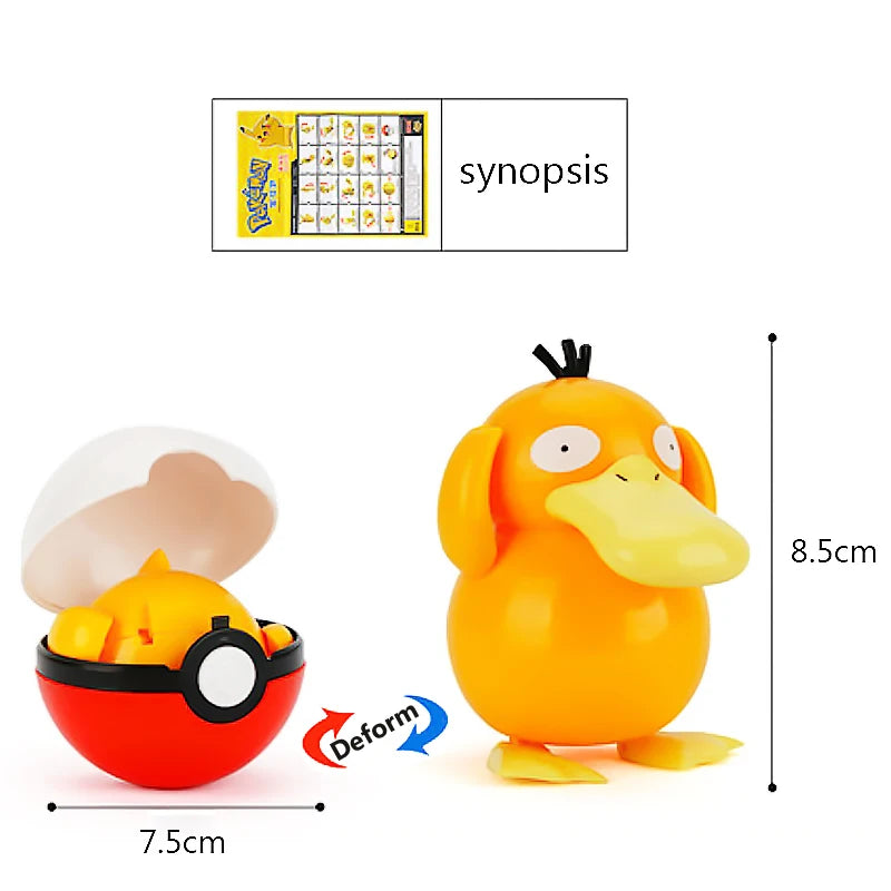 Pokemon Pokeball Box Set Toys Pocket Monster Pikachu ASH-Greninja Lucario Eevee Anime Action Figure Model Toy Gifts
