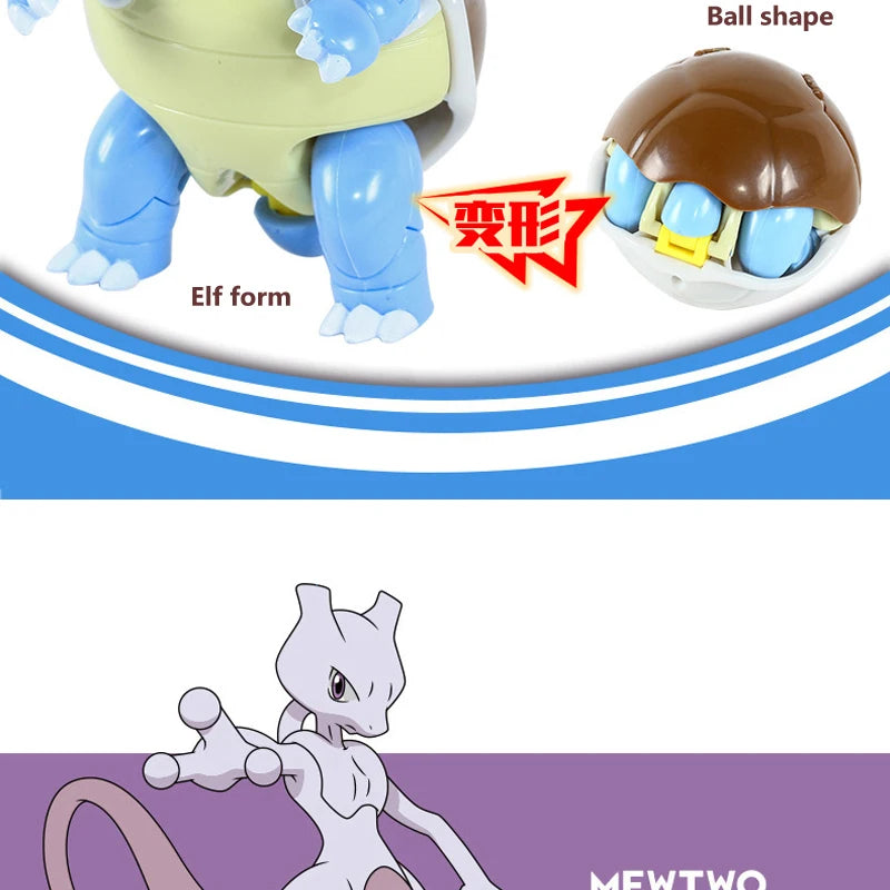 Pokemon Pokeball Box Set Toys Pocket Monster Pikachu ASH-Greninja Lucario Eevee Anime Action Figure Model Toy Gifts