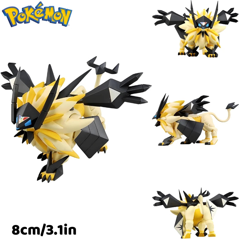 Original Takara Tomy Pokemon Figure Toys Koraidon Rayquaza Palkia Groudon Solgaleo Arceus Charizard Anime Figurine Model Dolls