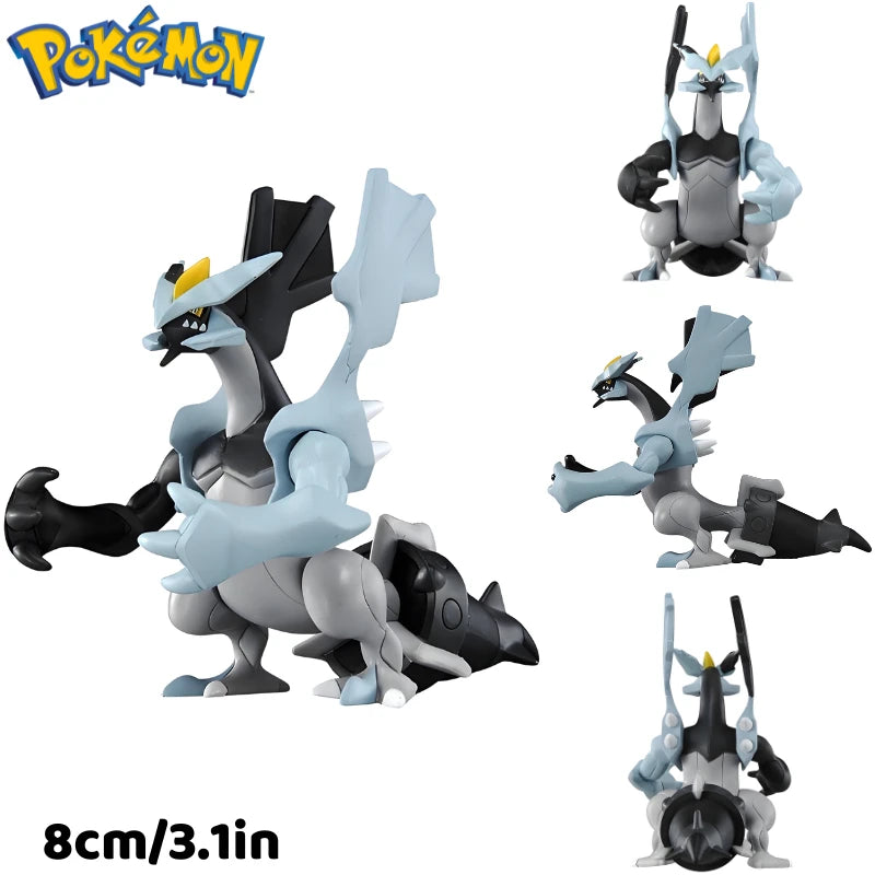 Original Takara Tomy Pokemon Figure Toys Koraidon Rayquaza Palkia Groudon Solgaleo Arceus Charizard Anime Figurine Model Dolls