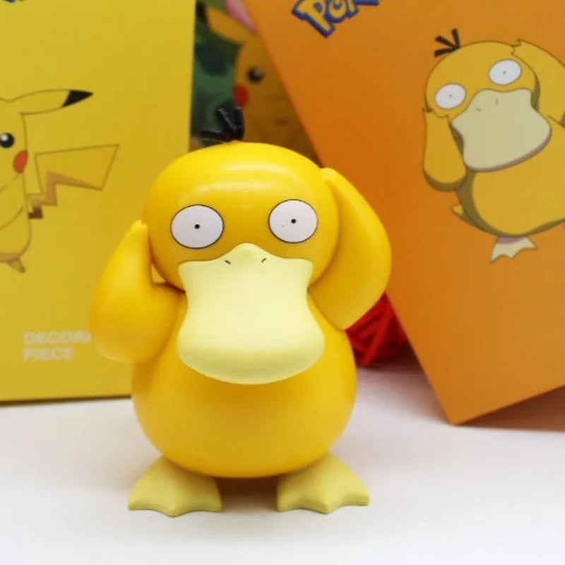 Pokemon Psyduck Duck Figurine Switch Game Action Figure Anime Fashion Accessories Cartoon Model car Decoration birthday gift