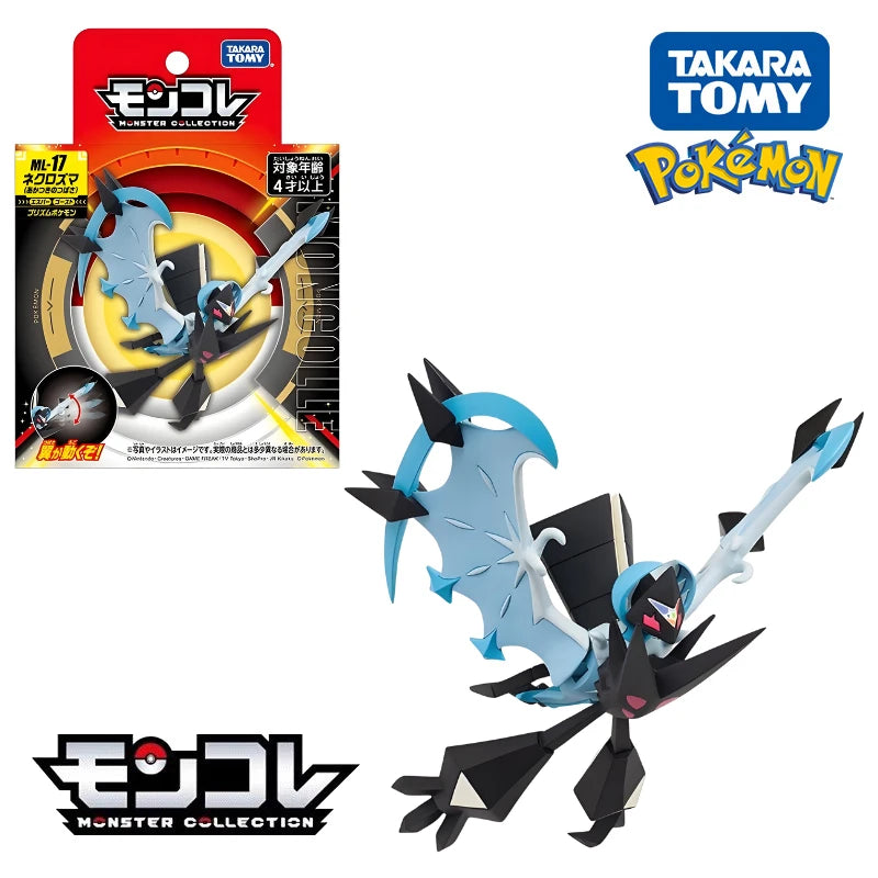 Original Takara Tomy Pokemon Figure Toys Koraidon Rayquaza Palkia Groudon Solgaleo Arceus Charizard Anime Figurine Model Dolls