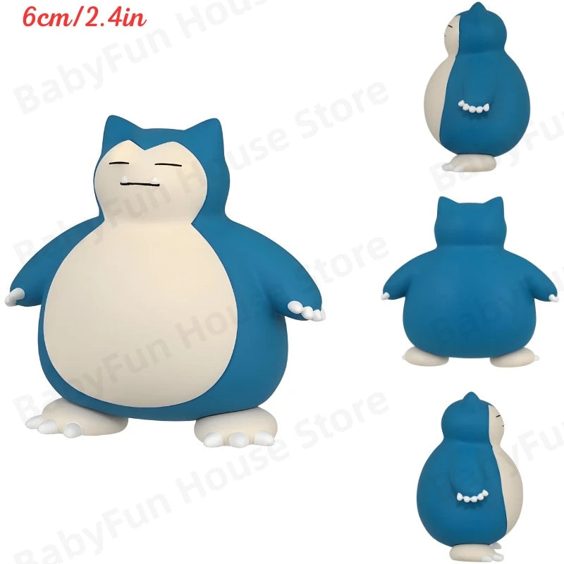 Original Takara Tomy Pokemon Figure Toy Snorlax Scream Tail Keldeo Lycanroc Poke Ball Pikachu Mimikyu Mewtwo Model Dolls Gifts