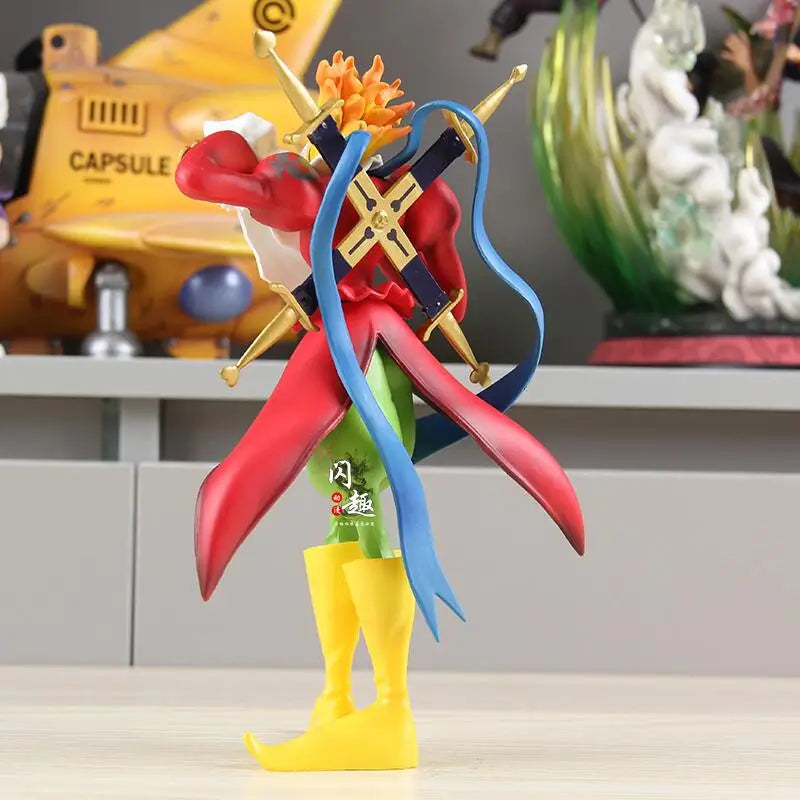 Anime Digimon Adventure Piedmon Dark Masters Action Figure Pokemon Figuras 22cm Manga Figurine Model Ornament Toys Gift for Kids