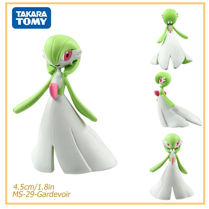 Originanl Tomy Takara Pokemon Action Figurine Toy Snorlax Terapagos Scream Tail Figure Kilowattrel Absol Collection Statue Dolls