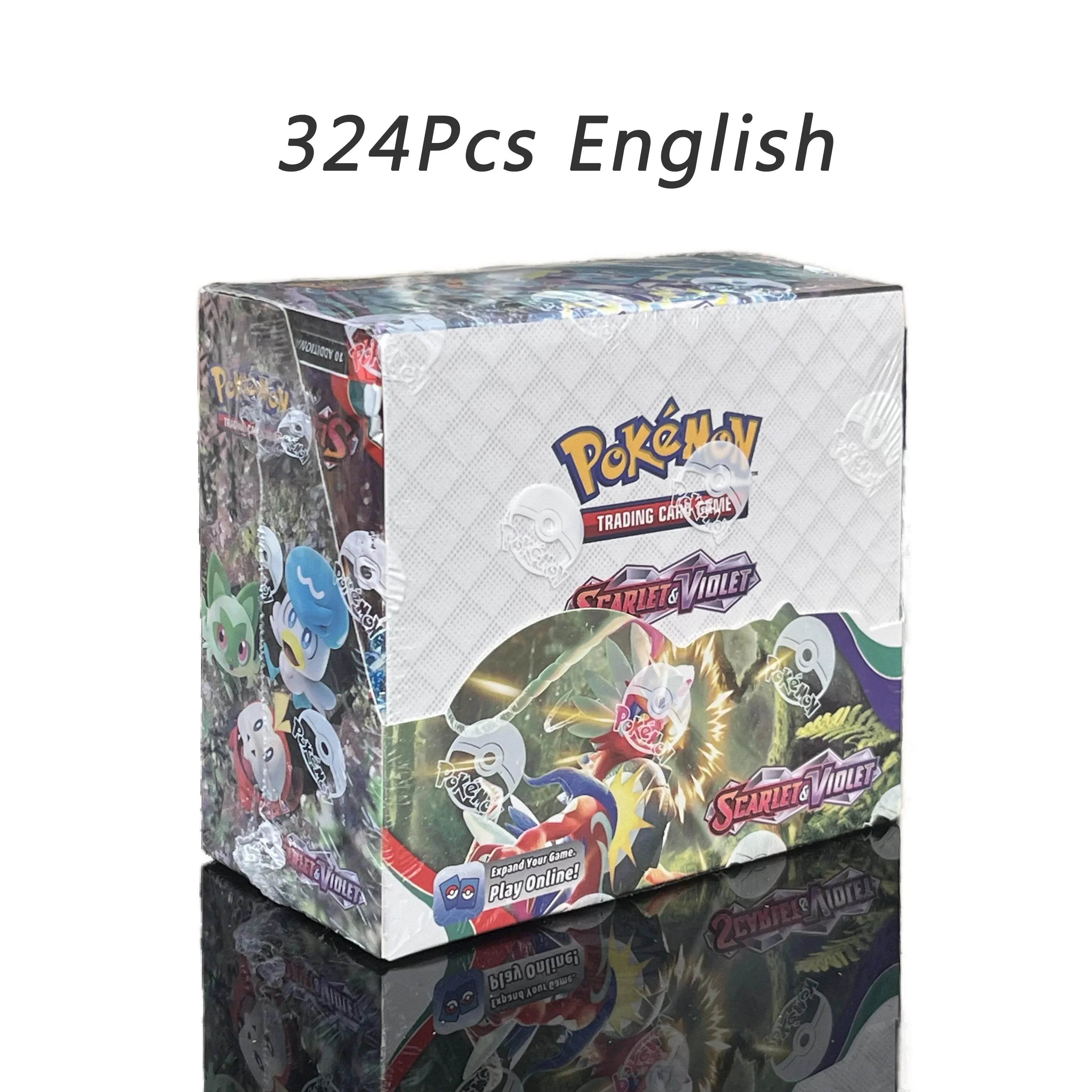 Pokemon Scarlet Violet FUSION STRIKE OBSIDIAM FLAMES Booster Pokemon Cards Display Box Pokemon Booster Battle Playing Cards Toys
