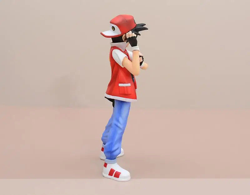 Pokemon Red 18cm Anime  Standing Posture Model Figure Funny Collectable Periphery Ornament High Quality Decoration Doll For Kids