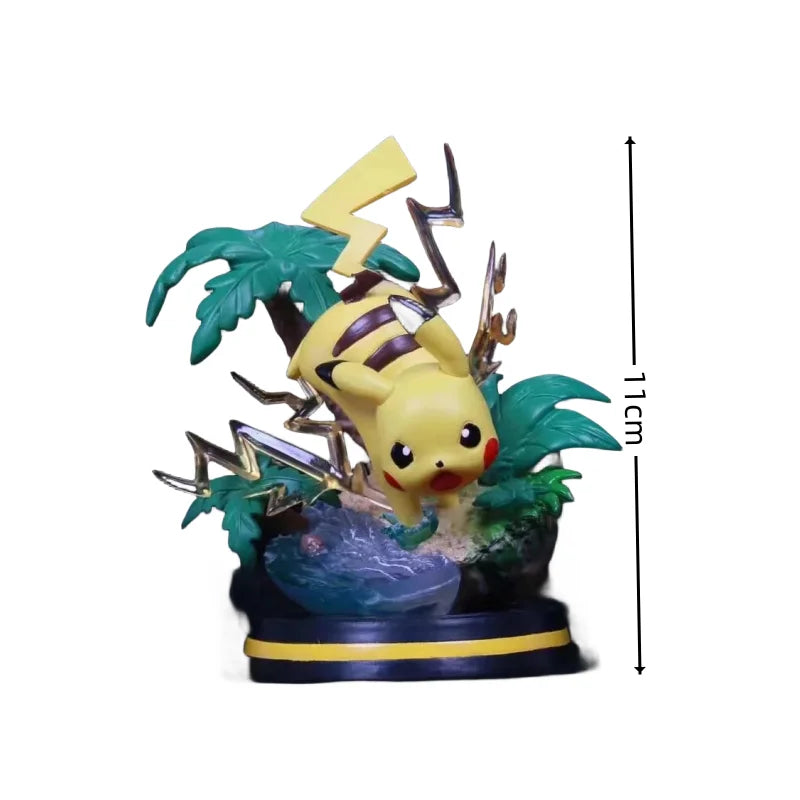 Pokemon Anime Model Toys Koraidon Miraidon Lugia Ho-oh Greninja Lucario Charizard Bulbasaur PVC Figures Cartoon Toys Kids Gifts