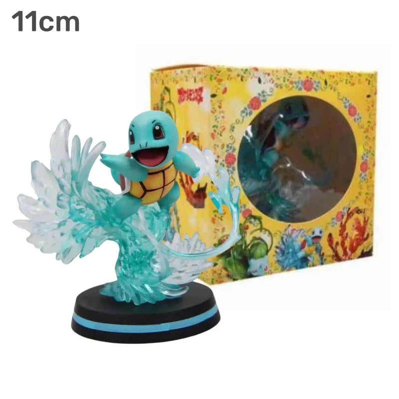 Pokemon Anime Model Toys Koraidon Miraidon Lugia Ho-oh Greninja Lucario Charizard Bulbasaur PVC Figures Cartoon Toys Kids Gifts