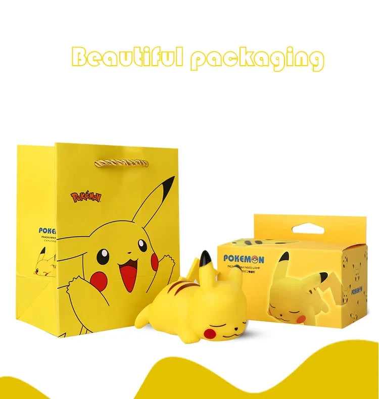 Pokemon Pikachu Squirtle Night Light Glowing Children Toy Pokemon Pikachu Cute Bedside Lamp Children Birthday Christmas Present