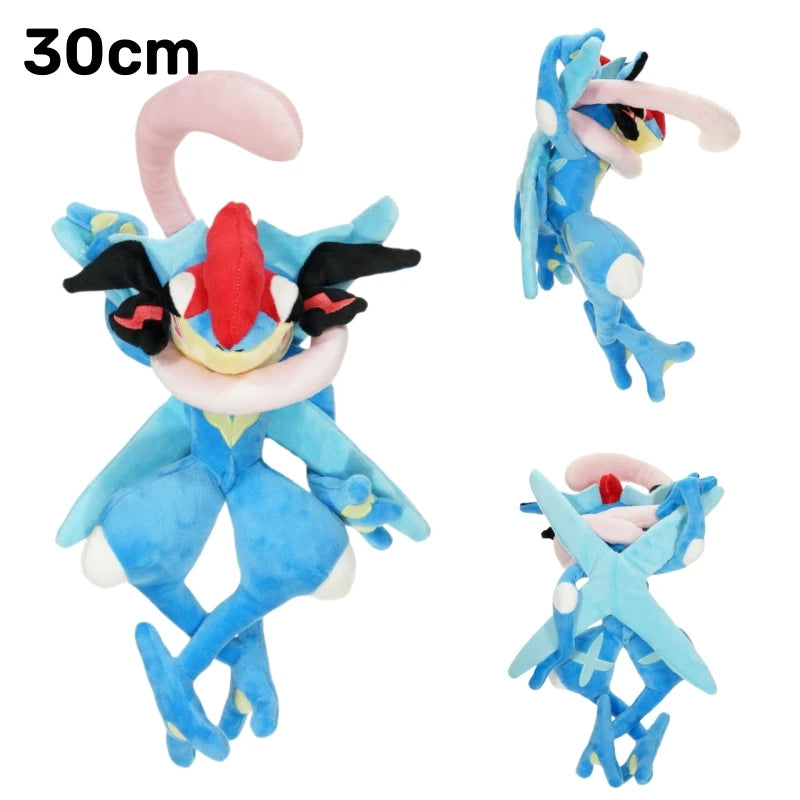 Pokemon Plush Toy Anime Character Dolls CharizardX&Y Eevee Greninja Lucanroc Lucario Rayquaza Gyarados Children's Plush Toy