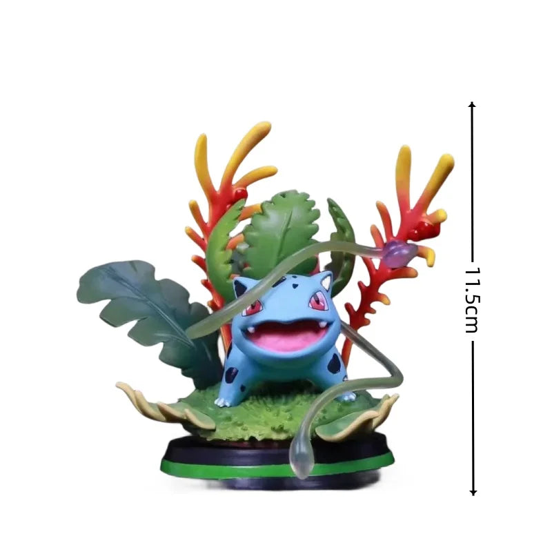 Pokemon Anime Model Toys Koraidon Miraidon Lugia Ho-oh Greninja Lucario Charizard Bulbasaur PVC Figures Cartoon Toys Kids Gifts