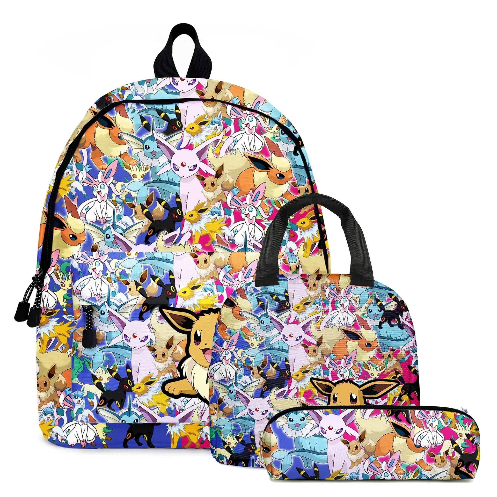 Pokemon School Bags Backpacks Pikachu Anime Figures Kids Bags Big Capacity Travel Bag Girls Boys Christmas Gifts Toys
