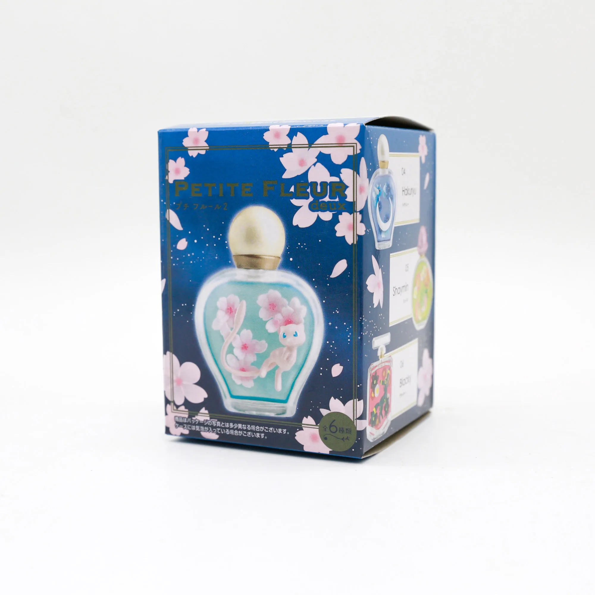 Pokemon Perfume Bottle Petite Fleur Blind Box Toys Pikachu Pichu Rokon Mew Hakuryu Shaymin Anime Figure Doll Toys Kids Gifts