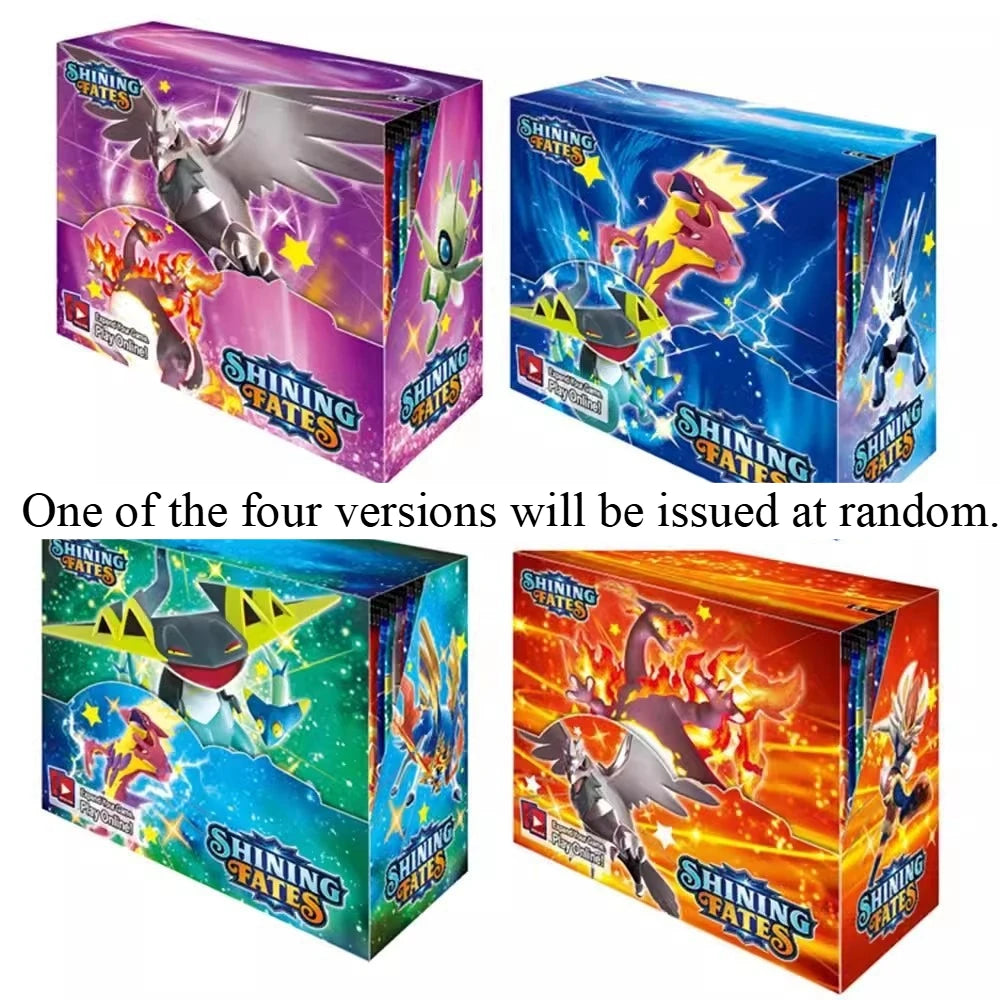 360pcs Pokémon Collection Game Card Booster Card Pack Sword and Shield Series Prismatic Evolutions - Toy Gift Flash Card