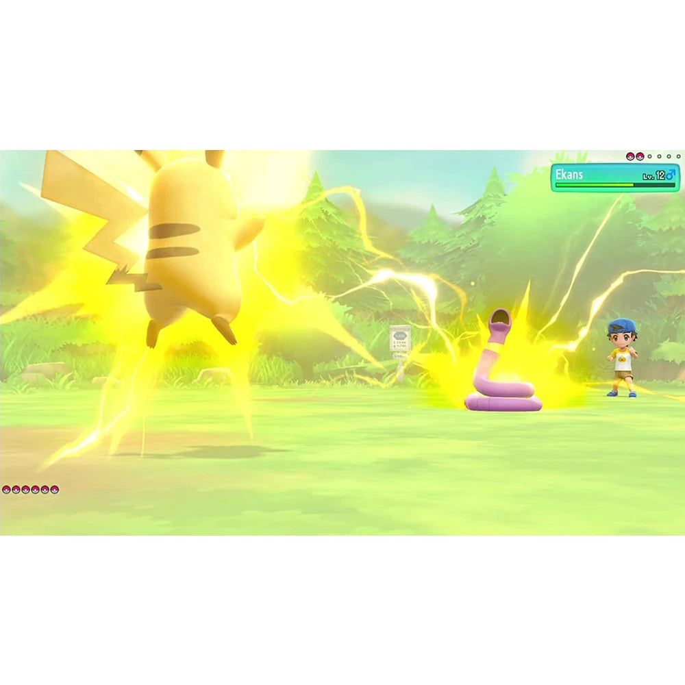 Pokemon: Let’s Go Pikachu Nintendo Switch Game Deals Physical for Nintendo Switch OLED Nintendo Switch Lite Switch Game Cards