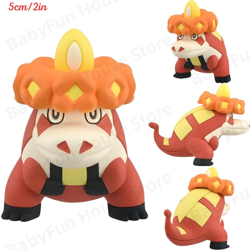 Original Takara Tomy Pokemon Figure Toy Snorlax Scream Tail Keldeo Lycanroc Poke Ball Pikachu Mimikyu Mewtwo Model Dolls Gifts