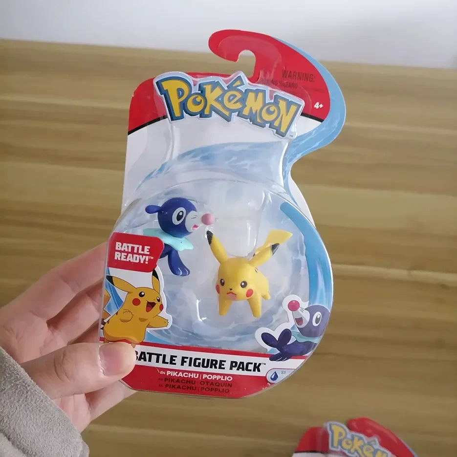 Pokemon WTC Pikachu Popplio Rowlet Litten Sandygast Muk Wobbuffet Metang Doll Gifts Toy Model Anime Figures Collect