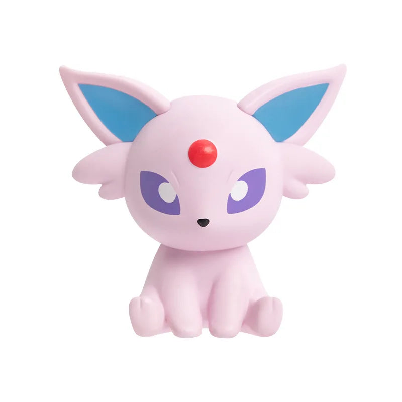 Pokemon Figures Eevee Evolution Vaporeon Espeon Umbreon Sylveon Leafeon Dolls 4cm PVC Model Pokémon Toys for Kids Christmas Gift