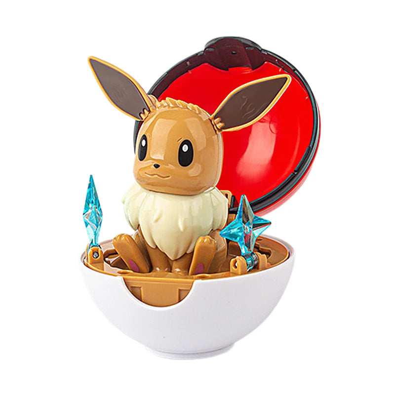 Pokemon Pokeball Box Set Toys Pocket Monster Pikachu ASH-Greninja Lucario Eevee Anime Action Figure Model Toy Gifts