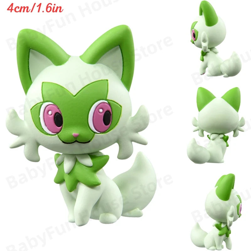Original Takara Tomy Pokemon Figure Toy Snorlax Scream Tail Keldeo Lycanroc Poke Ball Pikachu Mimikyu Mewtwo Model Dolls Gifts