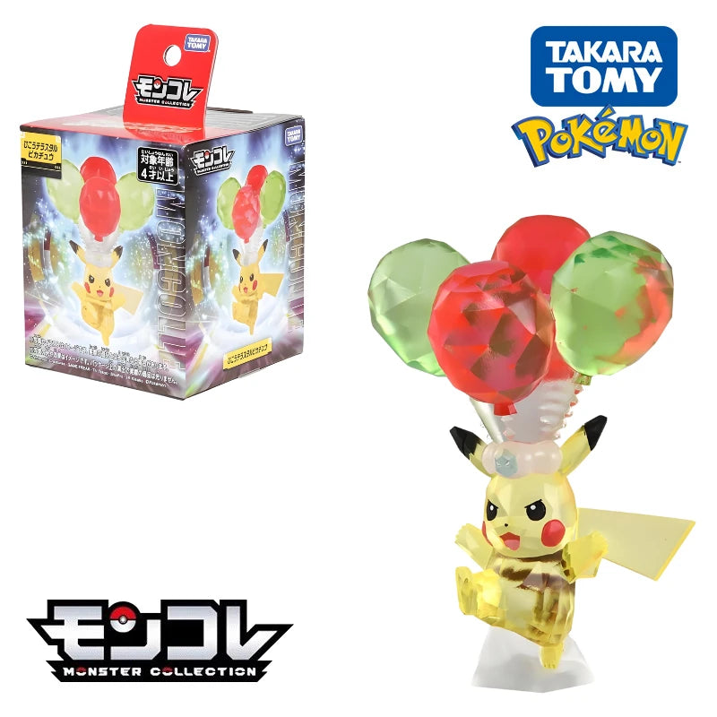 Original Takara Tomy Pokemon Figure Toys Koraidon Rayquaza Palkia Groudon Solgaleo Arceus Charizard Anime Figurine Model Dolls