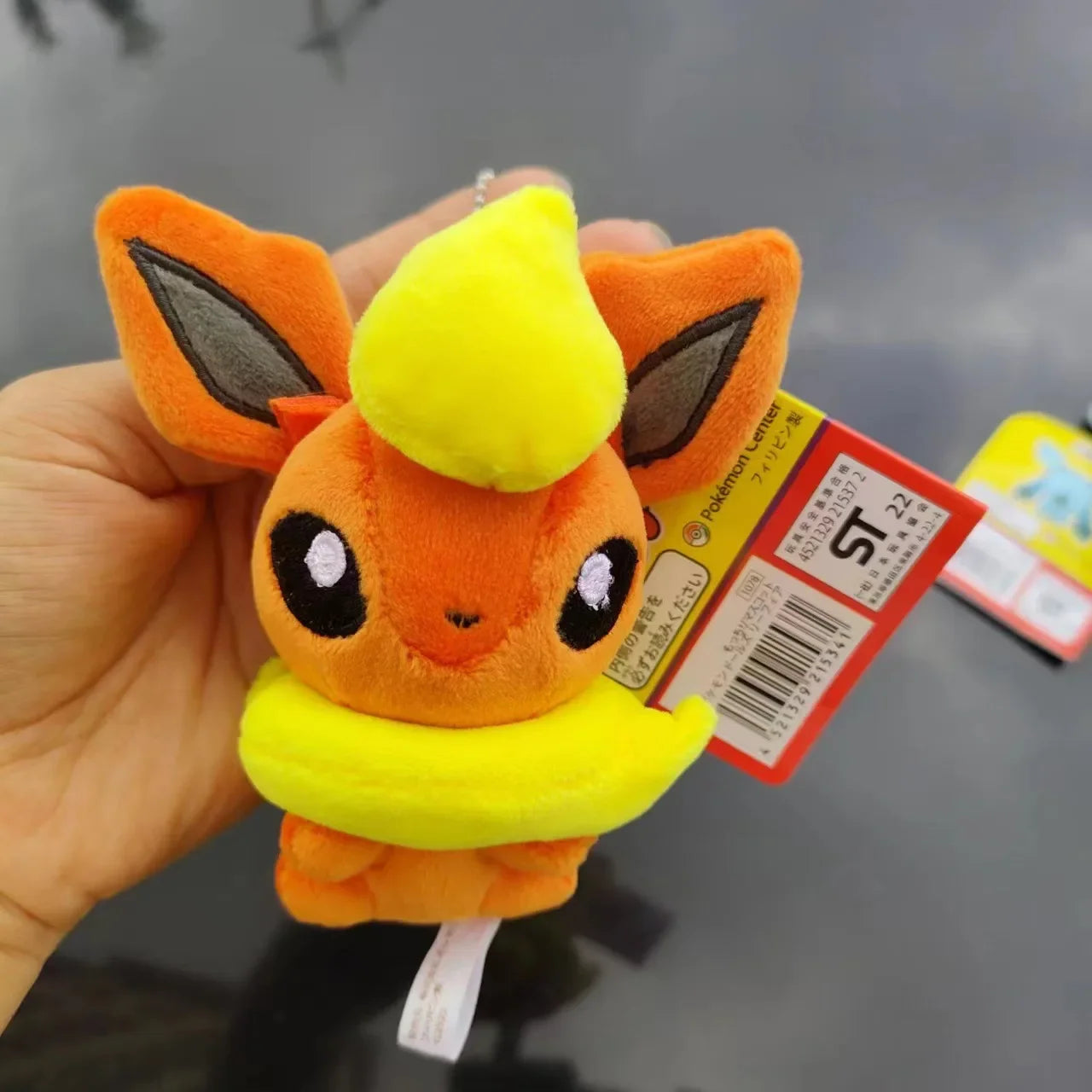 Pokemon Plush 10cm Eevee Keychain Anime Figures Umbreon Sylveon Espeon Soft Stuffed Plushie Doll Toy Pendant